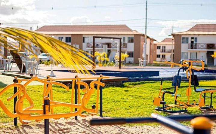 Apartamento Beira Rio No Condominio Brisas Do Lago Paulo Afonso Bagian luar foto