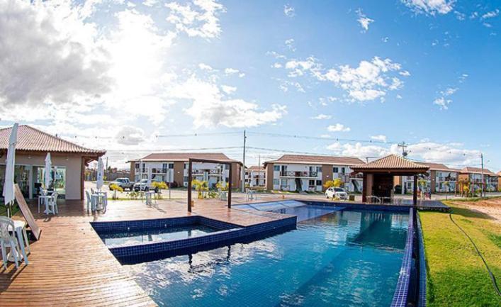 Apartamento Beira Rio No Condominio Brisas Do Lago Paulo Afonso Bagian luar foto